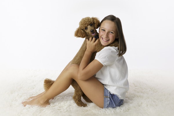 8 year old dog with beloved dog